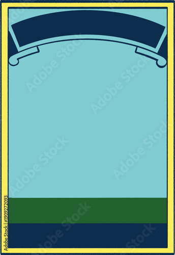 Vintage frame design Label Badge Tag Certificate Vector Graphic element Background template Retro style