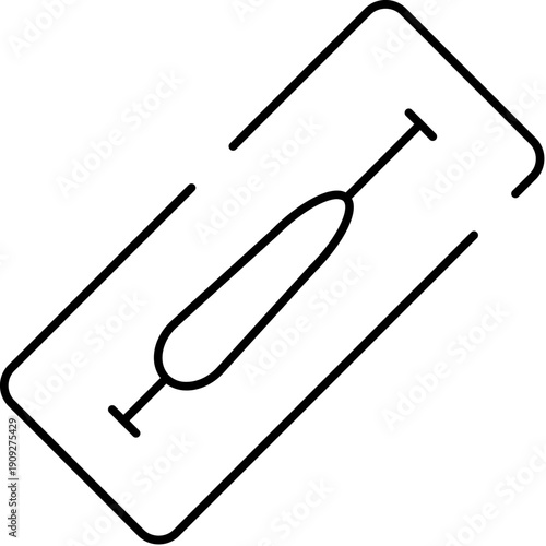 Plastering trowel icon portraying a hand tool used in construction for spreading, leveling, and shaping materials like plaster, mortar, or concrete on surfaces