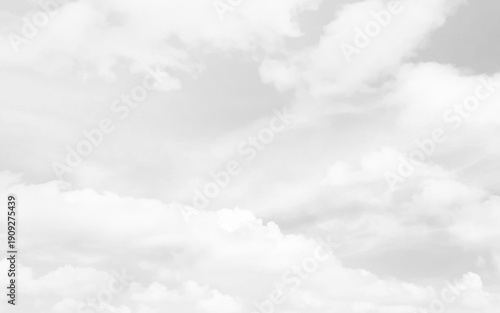 Grayscale Cloudscape with Moody Atmosphere. 