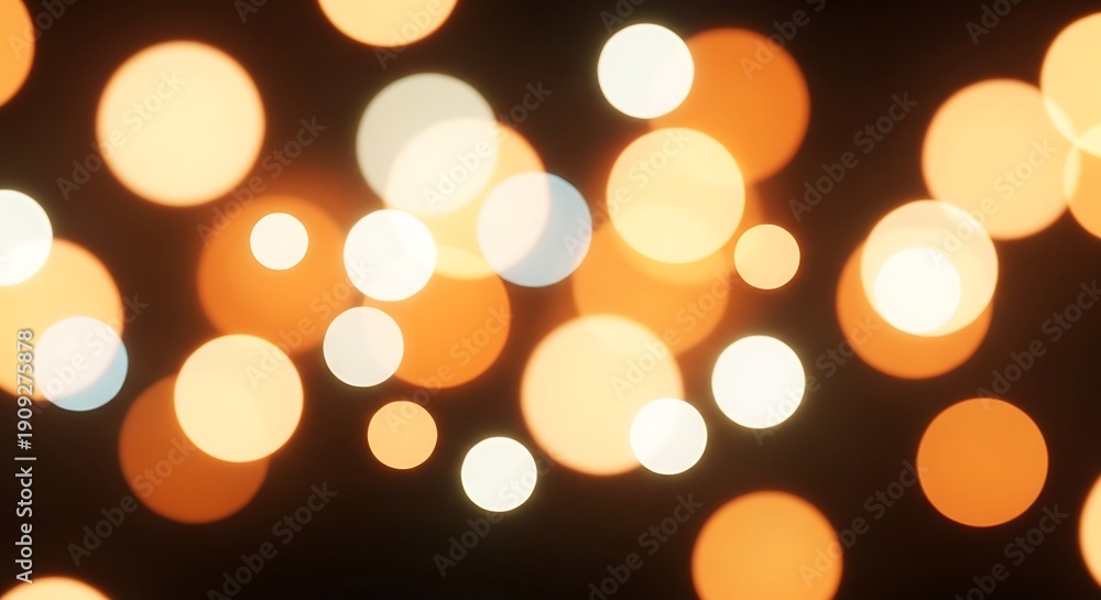 Fototapeta premium Golden Bokeh Lights