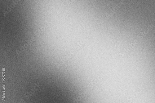 Abstract gray grain texture background with soft light gradient