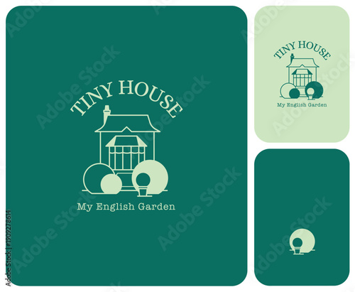 image de marque, logo, emblème, enseigne pour artisan fleuriste, créateur de bouquet, jardin, pépiniére, atelier végétal, visite de jardin, parc, plantes de saisons, local, biologique, botanique