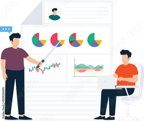 Startup success financial growth business goal rocket launch money stacks investment strategy achievement target digital marketing flat design young entrepreneur future planning reaching goals