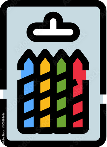 Birthday candles in clear blister pack, bright multicolor set for parties and celebrations retail ready packaging showing festive accessory for birthdays, holidays, events