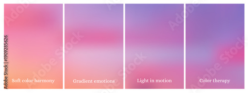 Soft gradient background with pastel purple and pink hues, perfect for elegant spring designs, posters, and modern aesthetic backdrops with smooth color transitions. Vector illustration.