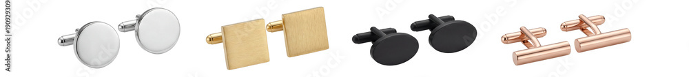 Fototapeta premium Cufflinks set.