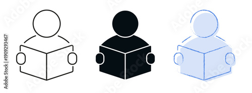 Disconnecting before sleep icon. Mental health, digital wellbeing concept. Line, solid color or black symbol for web and UI. Perfect for apps or digital platforms. Editable vector stroke illustration.