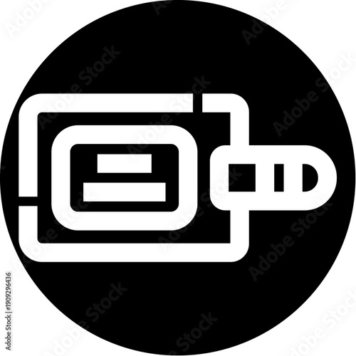 Digital wallet icon with credit card and currency symbols representing cashless transactions, mobile banking, secure online payments, contactless purchases and finance management