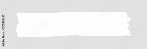 White brush stroke textured banner clipart vector