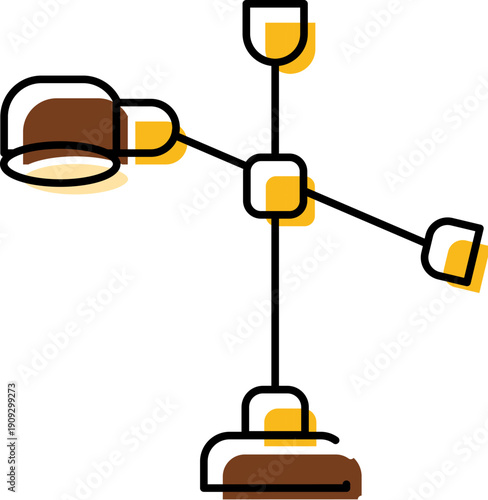 Weather station equipment showing anemometer and wind vane indicating wind speed and direction for meteorology, forecasting, climate monitoring and environmental data collection
