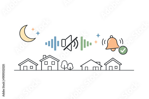 Noise management in residential neighborhoods: sound control solutions depicted