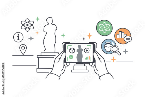 Augmented reality in museum: interactive learning with digital enhancements