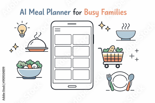 Ai meal planner: simplifying meal prep for busy families with smart suggestions