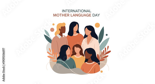 People celebrate International Mother Language Day with diverse group