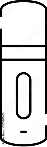 Dry shampoo aerosol spray bottle standing upright, representing personal care, hair health, beauty routine, and cosmetic products for daily grooming needs