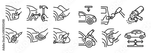 Auto Repair Icons