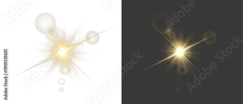 Εκτύπωση καμβά Png Light Sun Glare