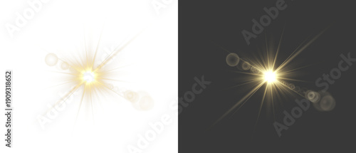 Png Light Sun Glare. Overlay sun, Sunrays, and Glare PNG Format. Gold Flare and Glare. PNG sun isolated transparent background