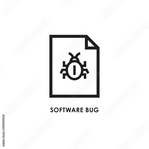 Minimalist Line Business Icon