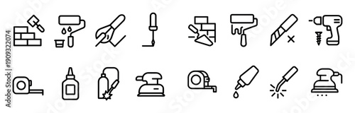 Minimalist Repair Icons