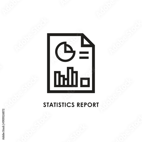 Minimalist Line Business Icon