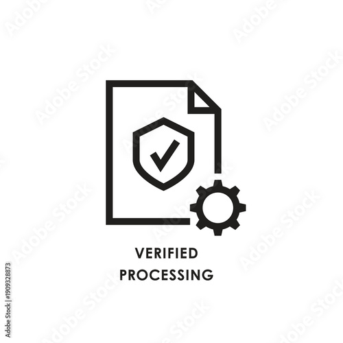 Minimalist Line Business Icon