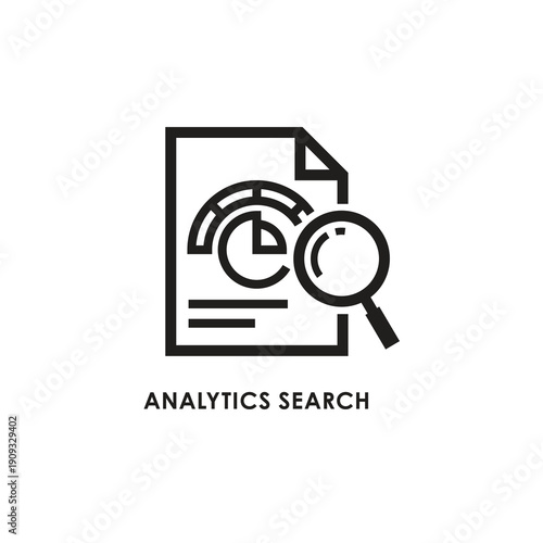 Minimalist Line Business Icon