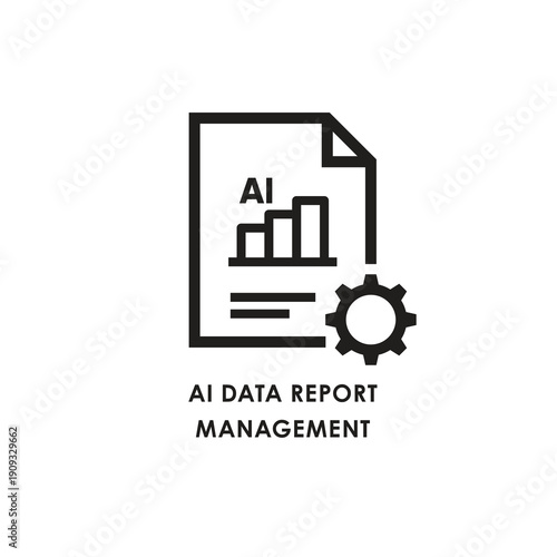 Minimalist Line Business Icon