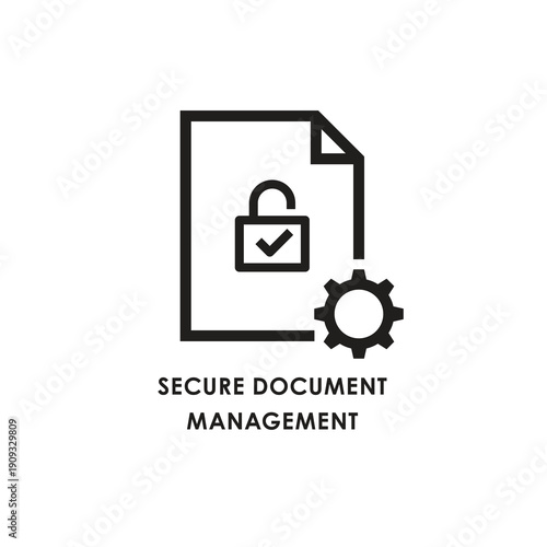 Minimalist Line Business Icon