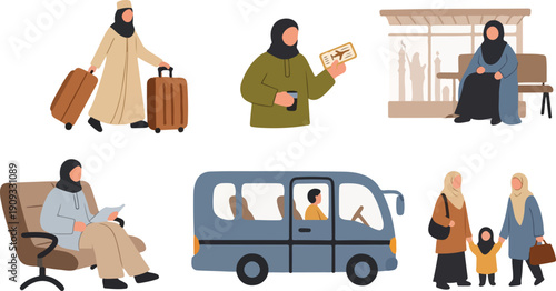 Muslim Family Mudik Set for Ramadan and Eid Mubarak Homecoming Journey