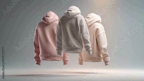 Premium Oversized Hoodies Floating 
