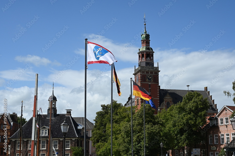 Obraz premium Rathaus in Leer