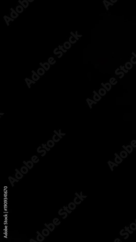 Vivid vertical light leaks moving across screen for urban nightlife vlog and club event promotion