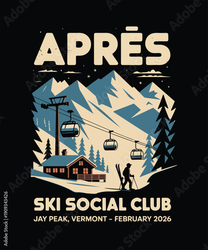 Apres ski social club jay peak vermont february 2026