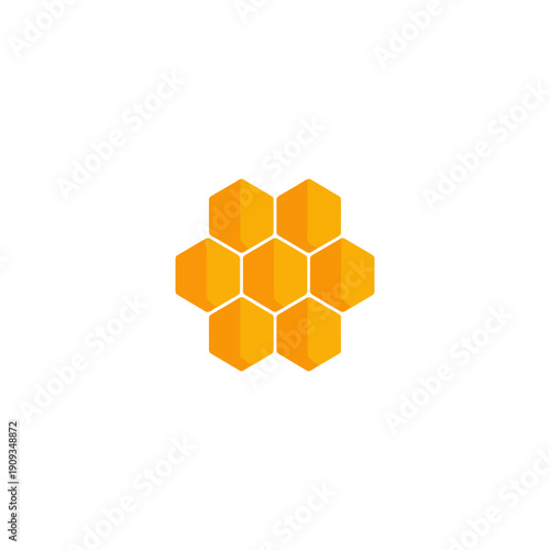 Honeycomb Structure Logo Design for Branding and Marketing
