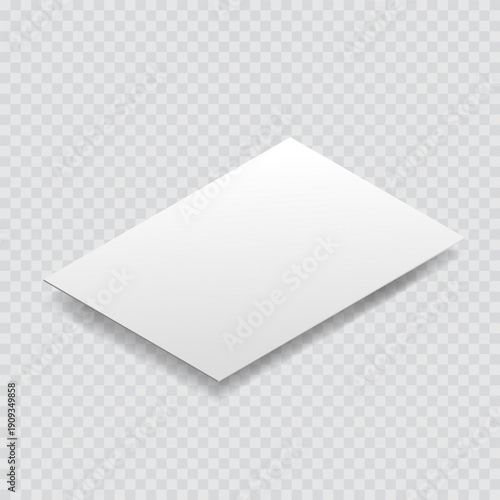 Isometric White Sheet