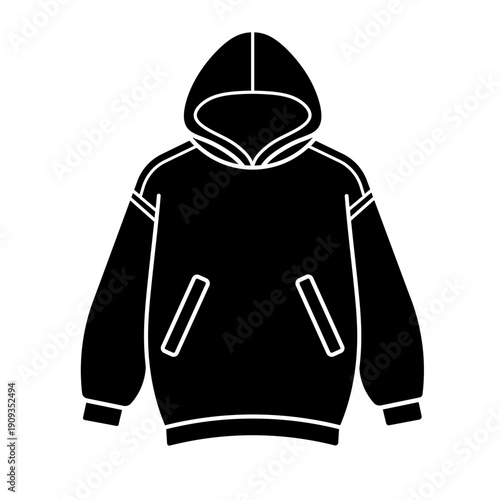 Hoodie icon isolated sign symbol vector illustration - high quality vector icons