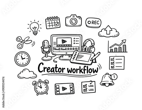 Creative classroom environment. Art teacher encouraging students as drawings come to life on paper, abstract