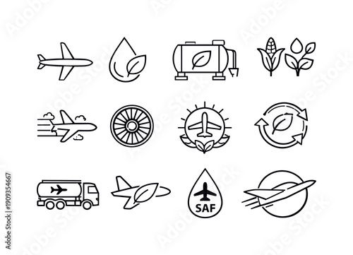 Eco-friendly branding. Organic product packaging surrounded by herbs, fruits, and clean certification symbols.