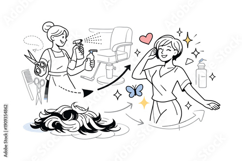 A symbolic urban alley suggested by two dark vertical planes, fog flowing between them like smoke, minimalist