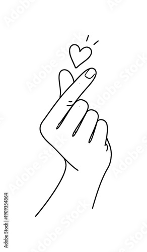 Oil circulation system. Hand-drawn doodle illustration of Oil circulation system. In the middle, one slightly