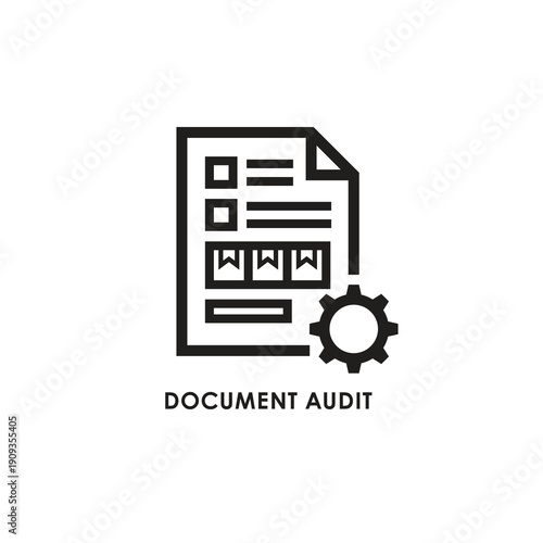 Minimalist Line Business Icon