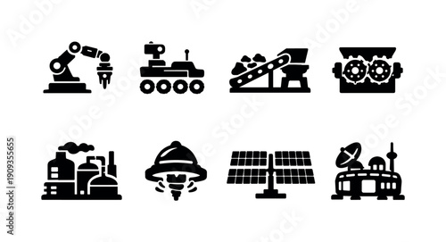 Corporate social responsibility. Line outline icon set of Corporate social responsibility: CSR report,