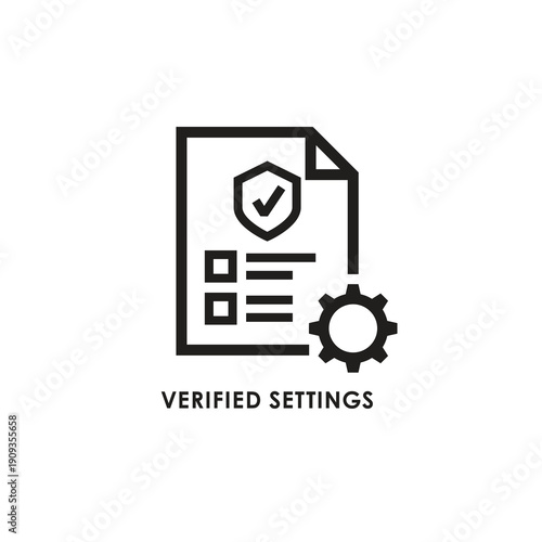 Minimalist Line Business Icon