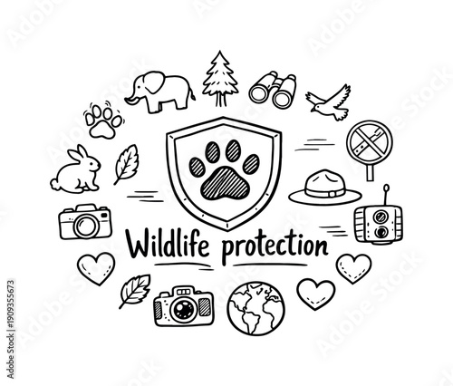 A fragmented black-and-white crowd where each person is assembled from different visual pieces, bodies