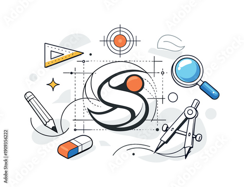 Ecosystem restoration scene. Fresh green patches spreading across dry land, hands scattering seeds in careful