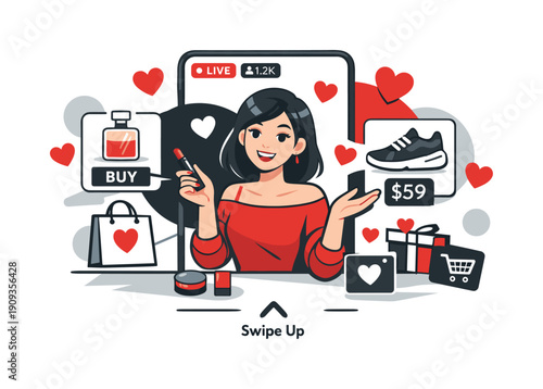 Neon transport hub. Motorbikes and flying taxis stopping under massive hologram billboards, crowds moving as