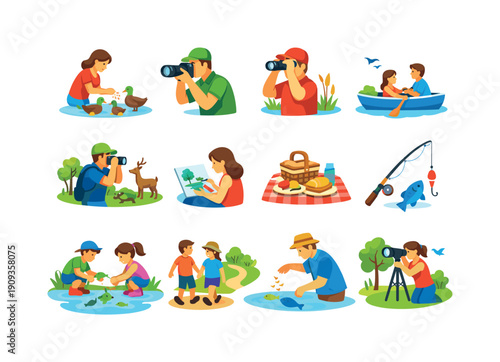 Snack ideas. Colorful flat vector icons set of Snack ideas: apple slices, carrot sticks, hummus cup, cheese