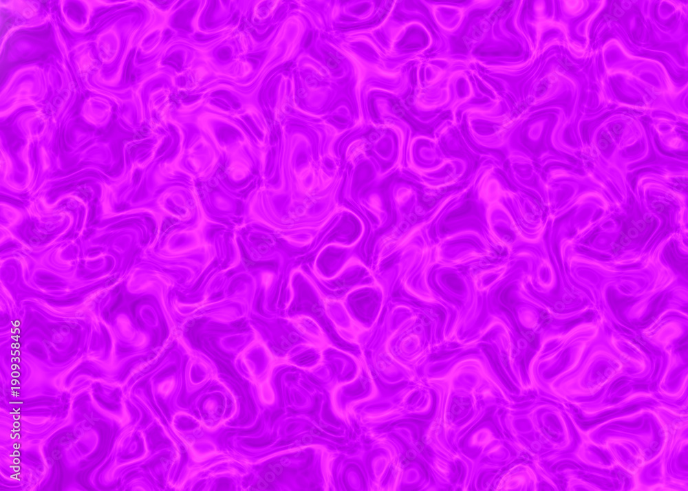 Obraz premium Purple smooth liquid waves abstract background with glossy flowing shapes and soft blended gradients, modern fluid texture, vibrant artistic digital surface pattern
