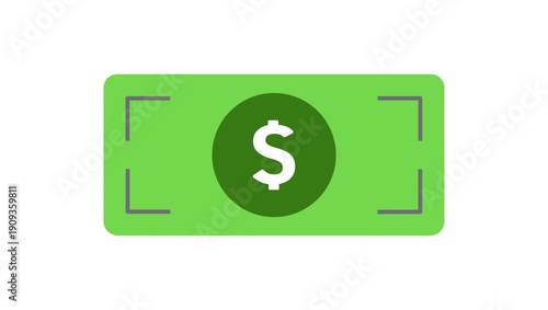 Fotografie dollar money illustration featuring banknotes and currency details, representing finance, economy, cash transaction, and national monetary concept